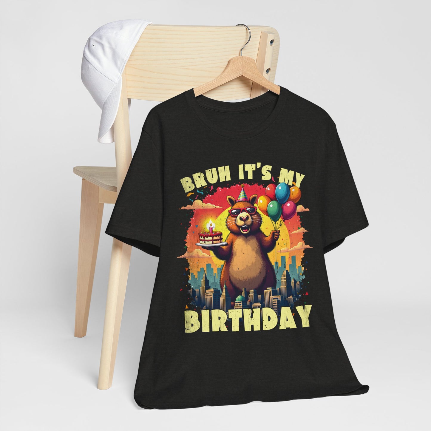 Kaiju Birthday Party Japan Capybara Bruh It's My Birthday