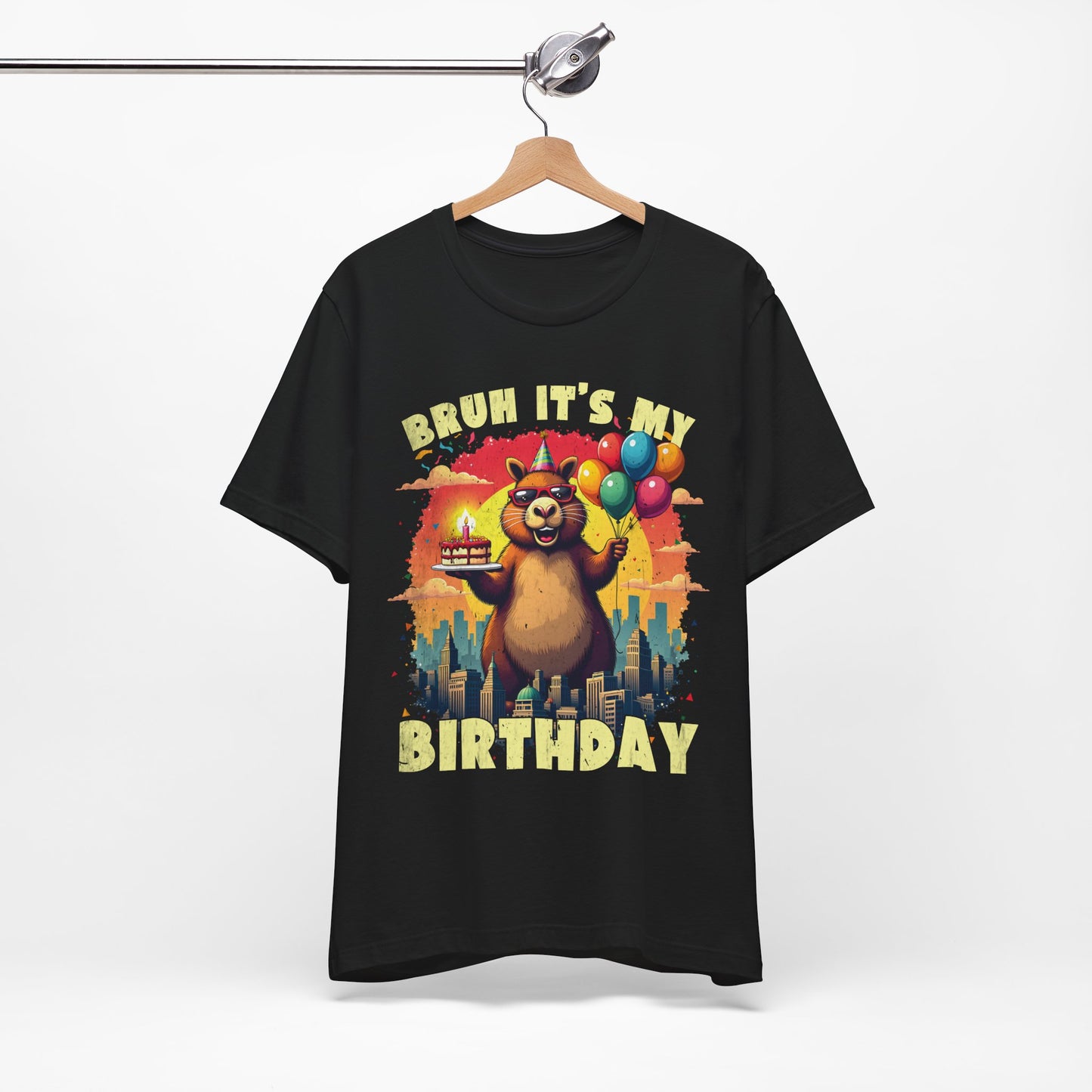 Kaiju Birthday Party Japan Capybara Bruh It's My Birthday