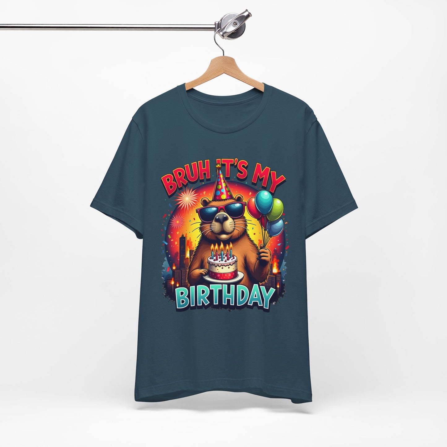 Kaiju Birthday Party Japan Capybara Bruh It's My Birthday