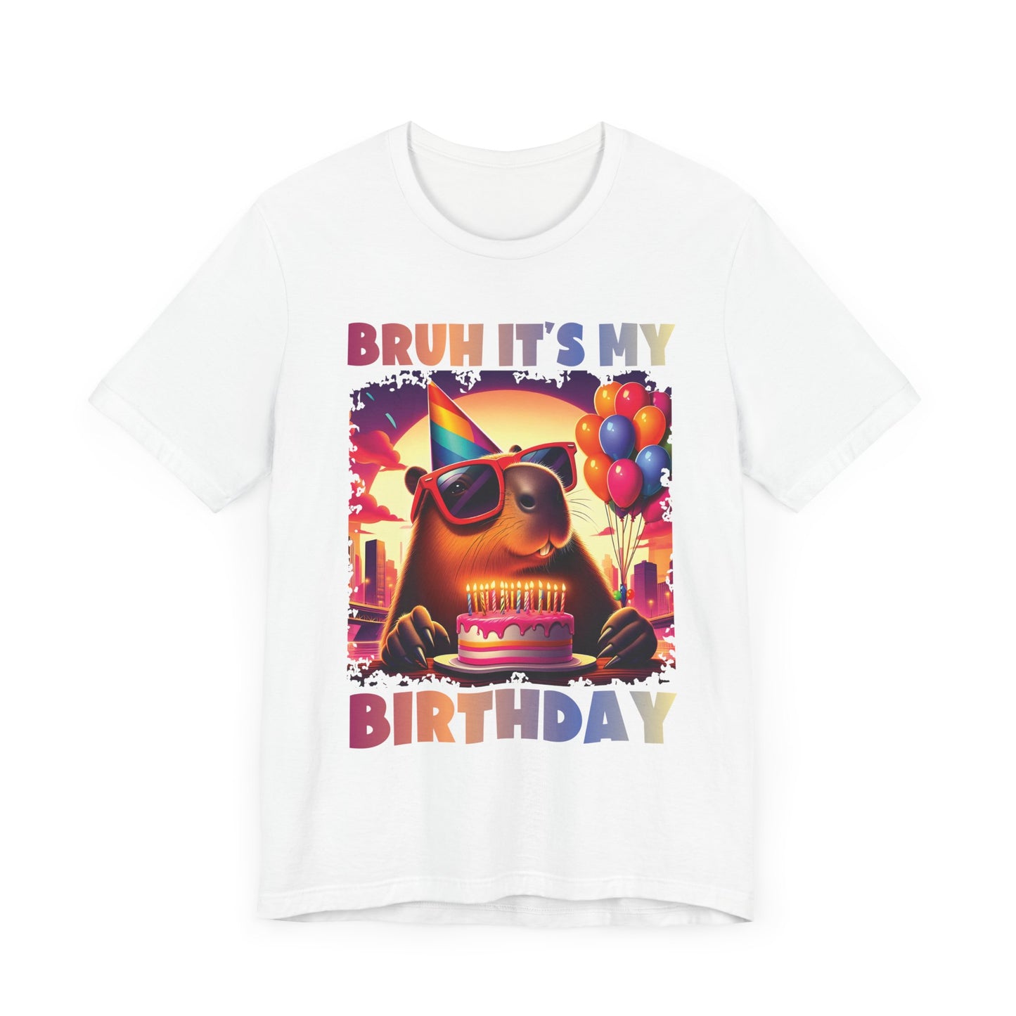 Kaiju Birthday Party Japan Capybara Bruh It's My Birthday