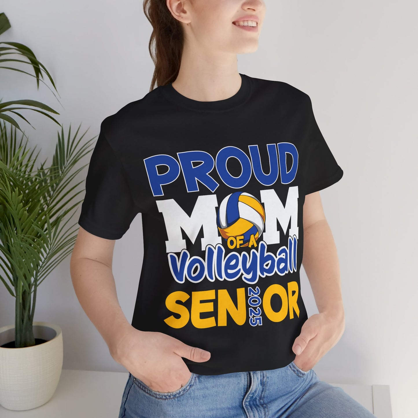 Proud Mom of a Volleyball Senior 2025 Graduation Mothers Day