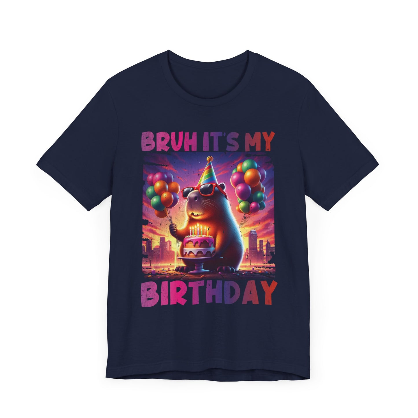 Kaiju Birthday Party Japan Capybara Bruh It's My Birthday