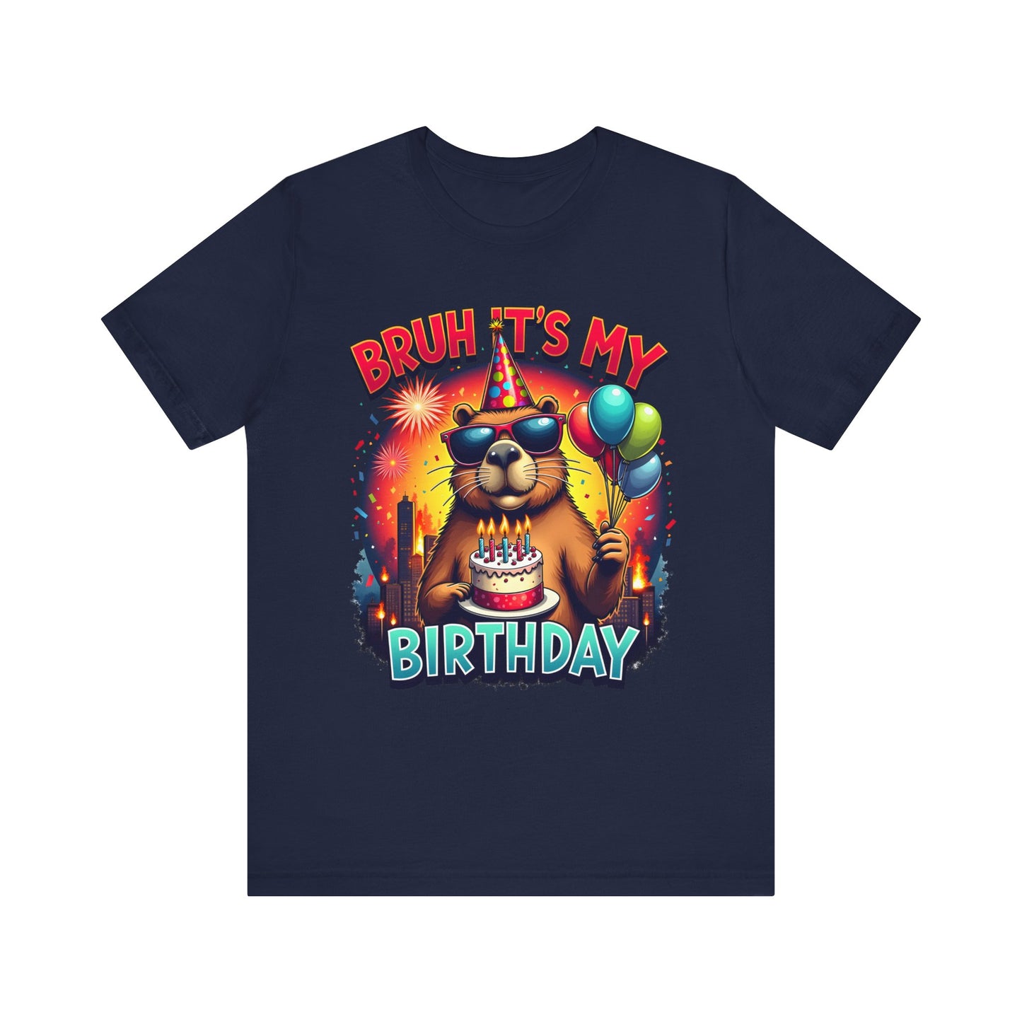 Kaiju Birthday Party Japan Capybara Bruh It's My Birthday