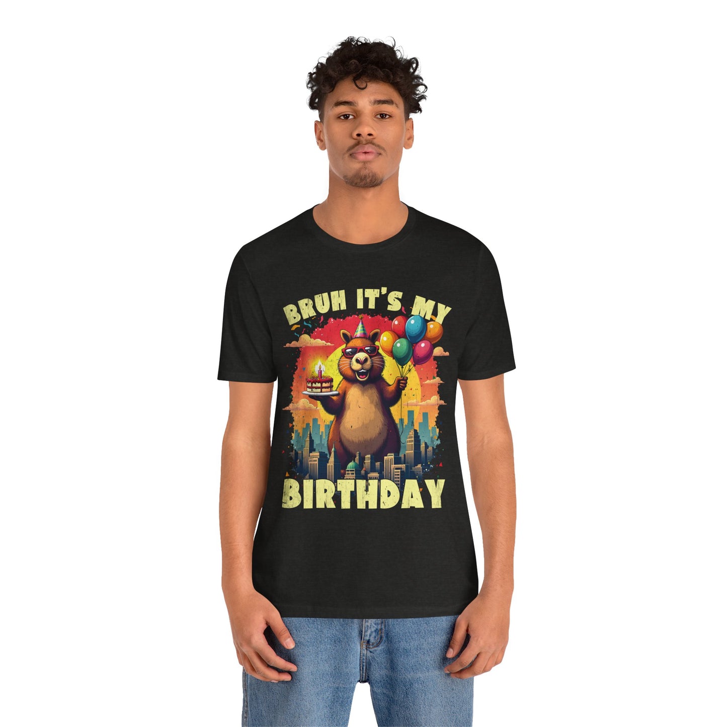 Kaiju Birthday Party Japan Capybara Bruh It's My Birthday