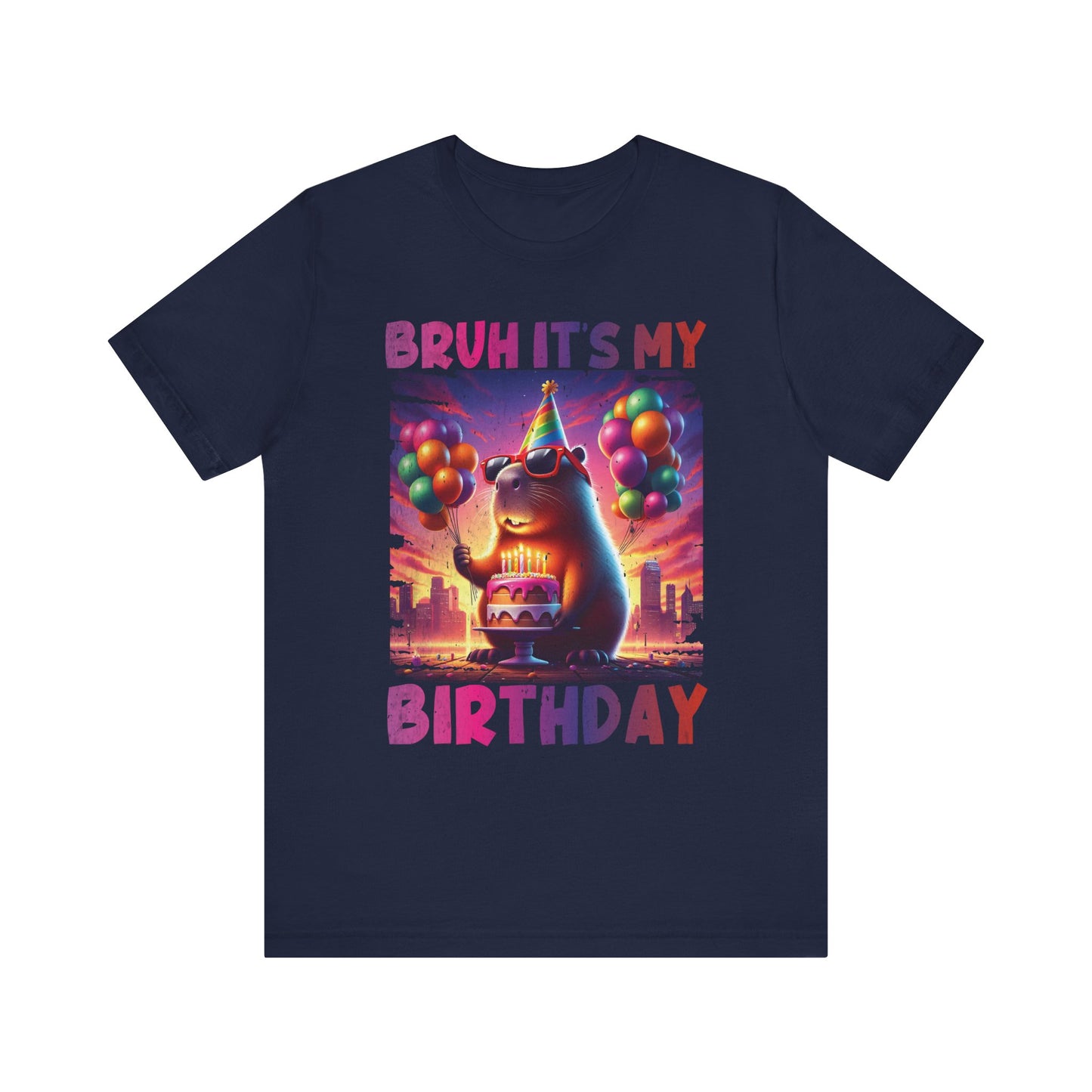 Kaiju Birthday Party Japan Capybara Bruh It's My Birthday