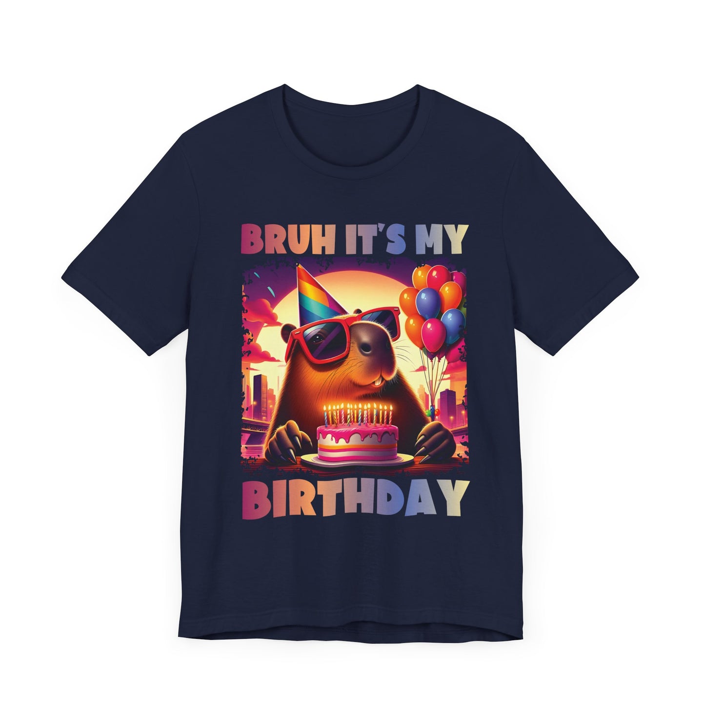 Kaiju Birthday Party Japan Capybara Bruh It's My Birthday