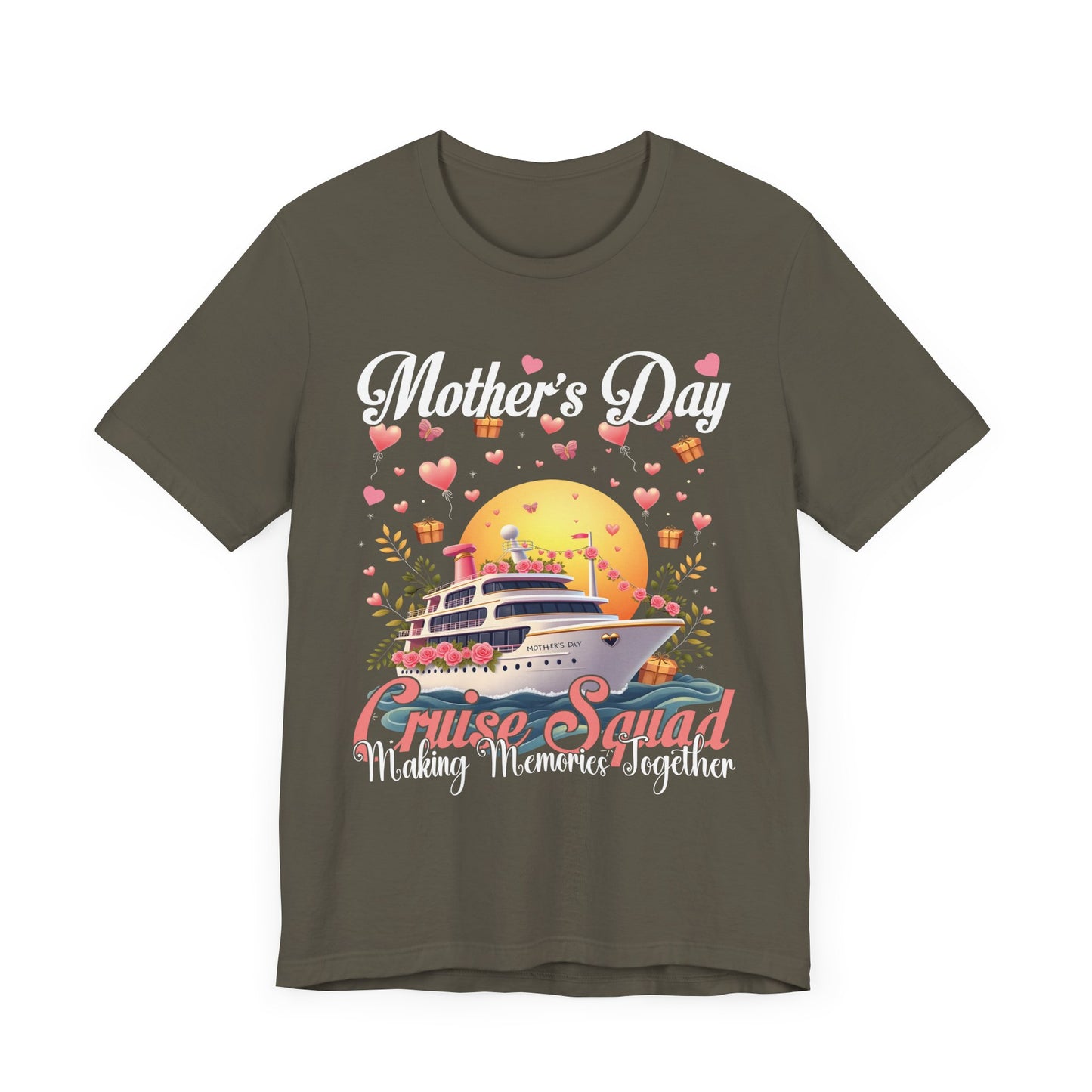 Mother's Day Cruise Squad Unisex Jersey Tee - Making Memories Together
