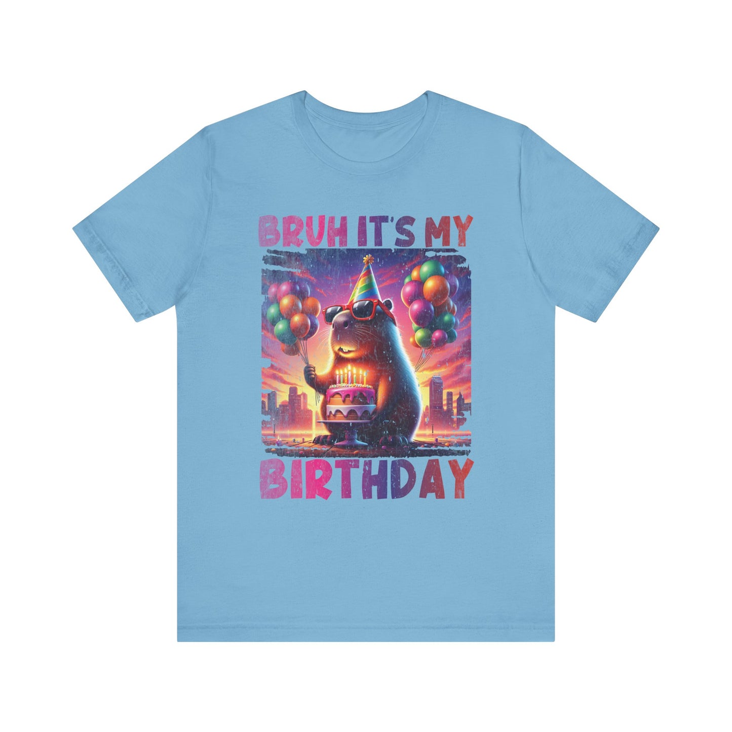 Kaiju Birthday Party Japan Capybara Bruh It's My Birthday