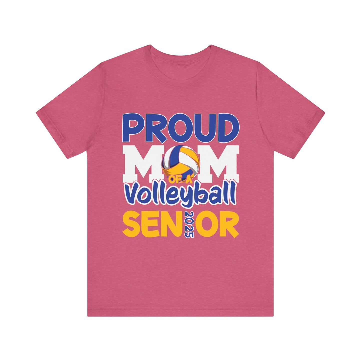 Proud Mom of a Volleyball Senior 2025 Graduation Mothers Day