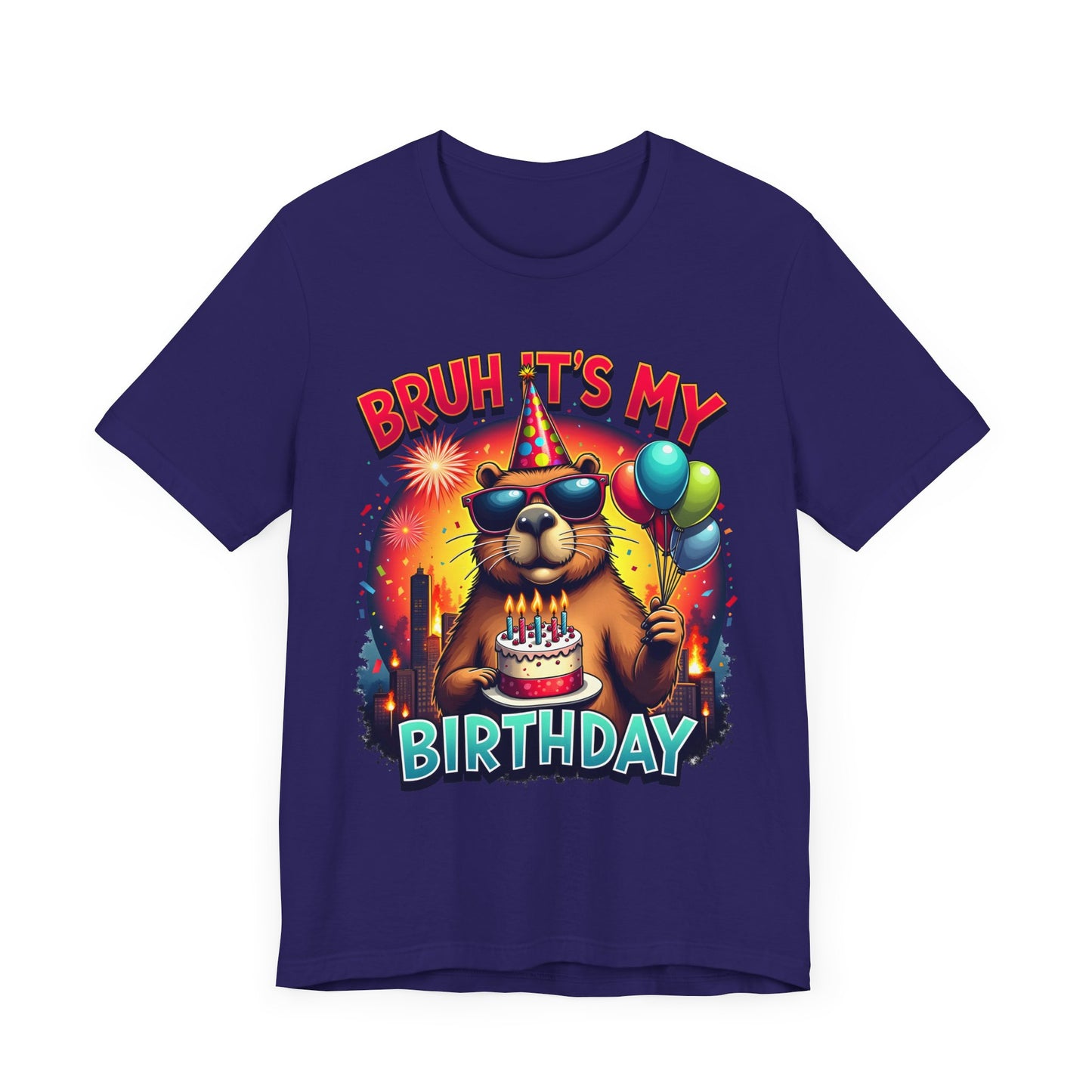 Kaiju Birthday Party Japan Capybara Bruh It's My Birthday