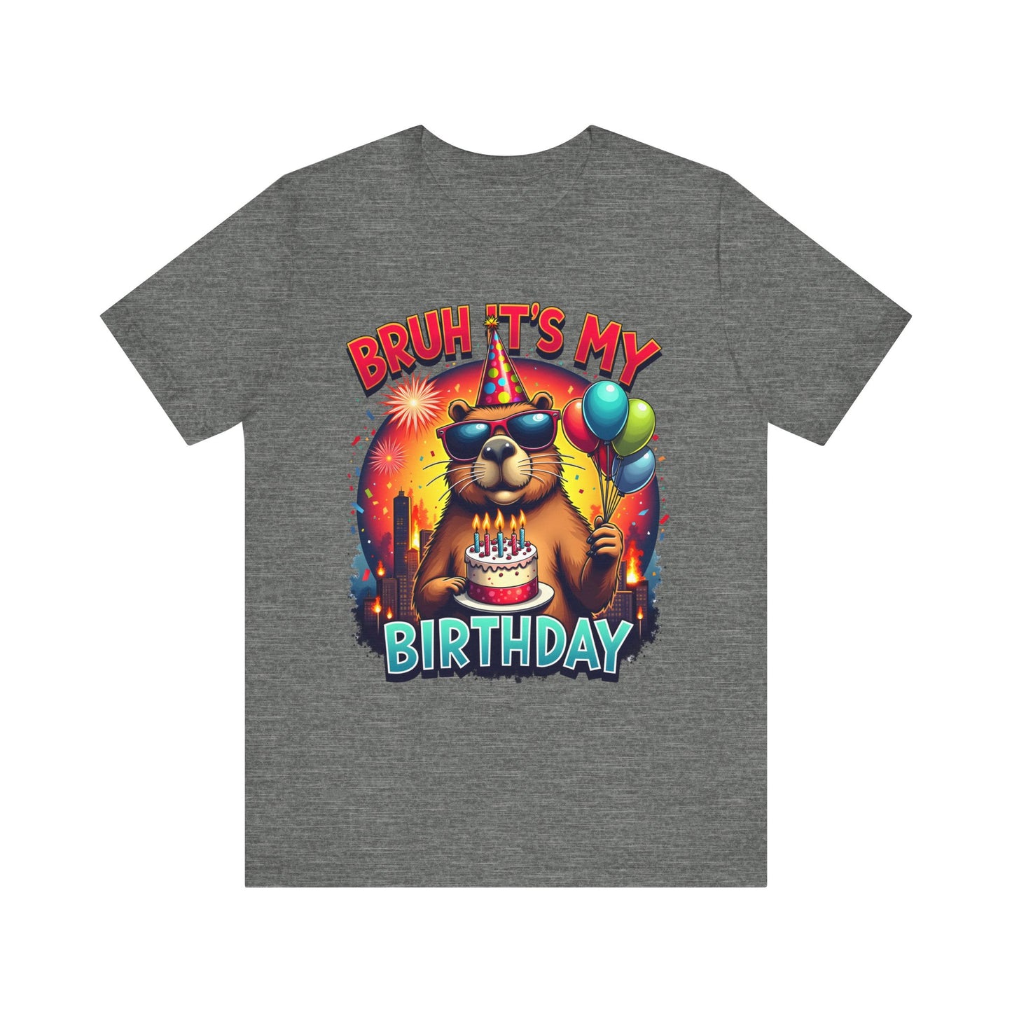 Kaiju Birthday Party Japan Capybara Bruh It's My Birthday
