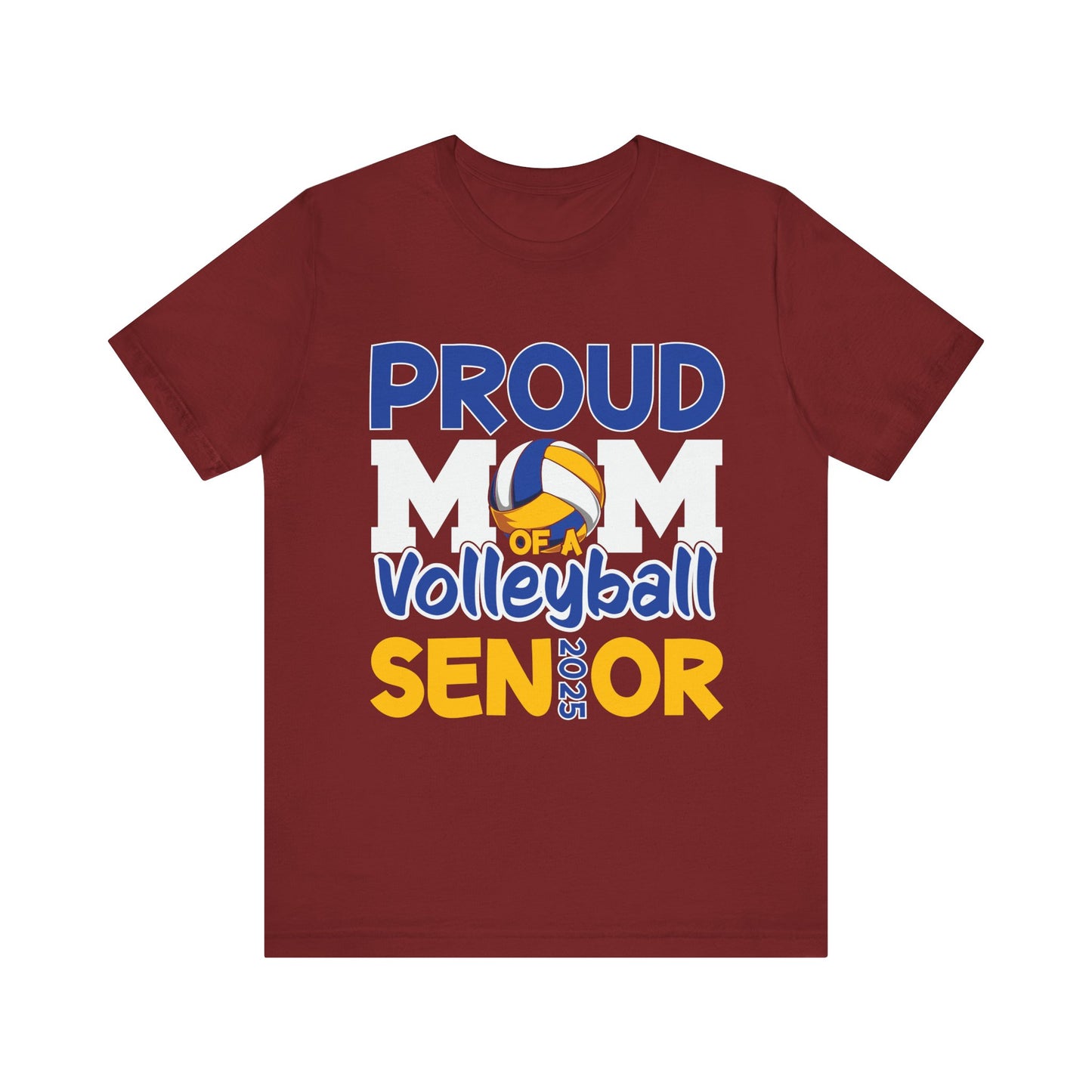 Proud Mom of a Volleyball Senior 2025 Graduation Mothers Day
