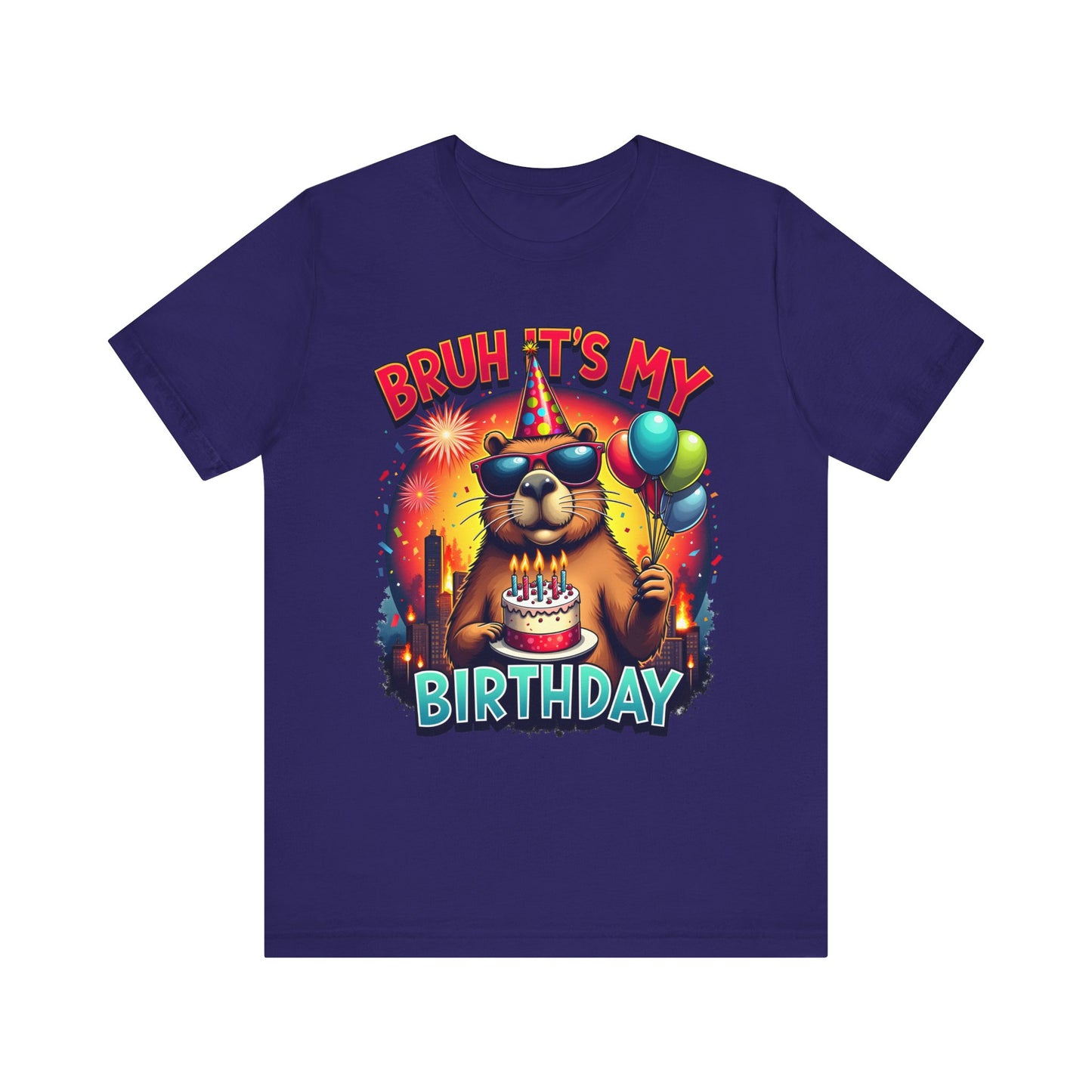 Kaiju Birthday Party Japan Capybara Bruh It's My Birthday