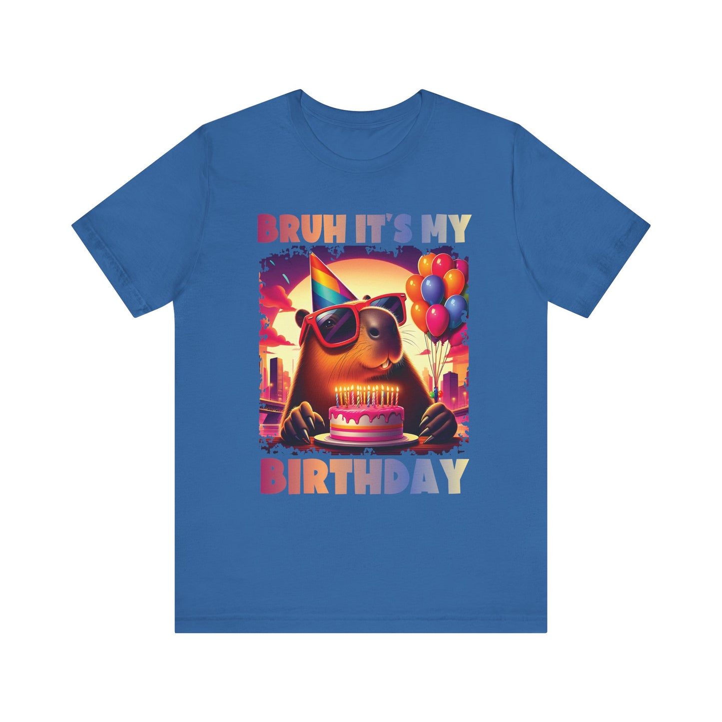 Kaiju Birthday Party Japan Capybara Bruh It's My Birthday