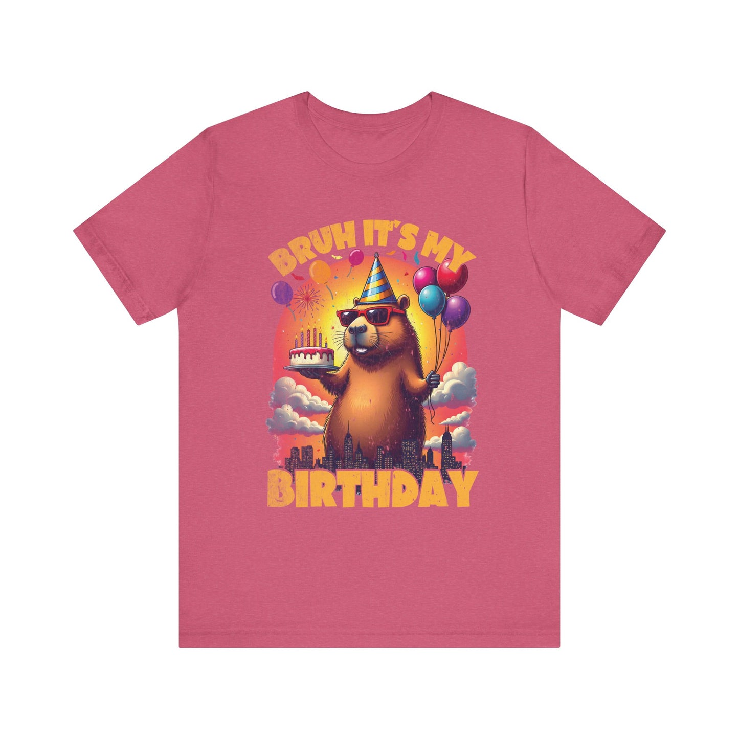 Kaiju Birthday Party Japan Capybara Bruh It's My Birthday