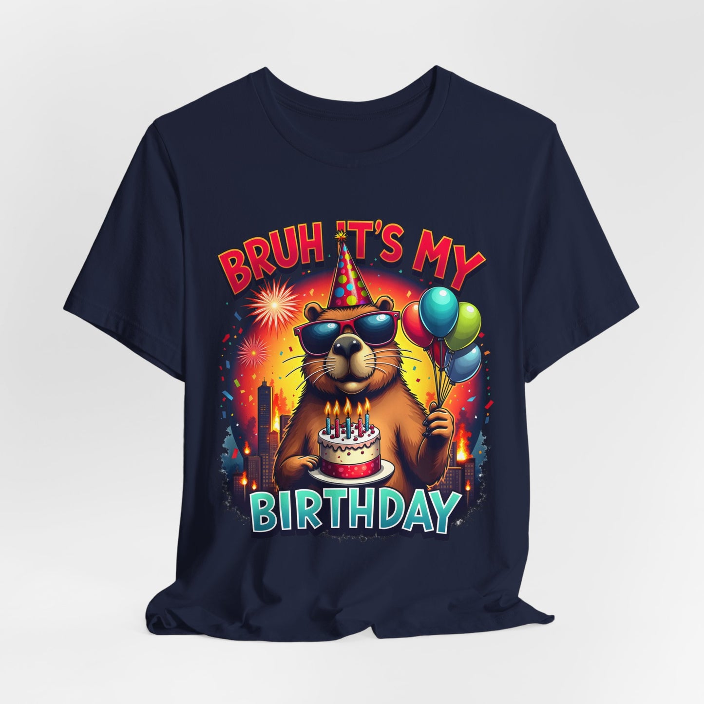 Kaiju Birthday Party Japan Capybara Bruh It's My Birthday