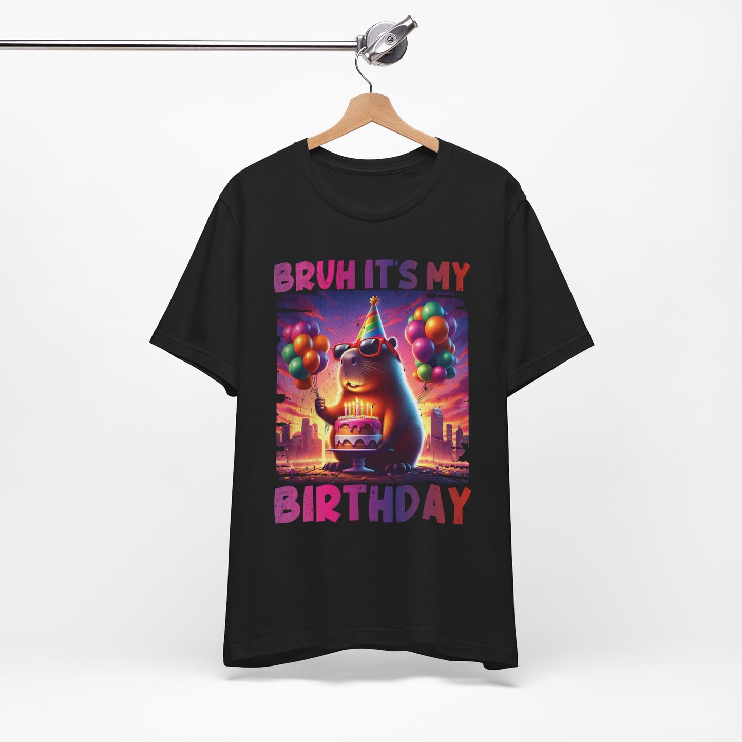 Kaiju Birthday Party Japan Capybara Bruh It's My Birthday