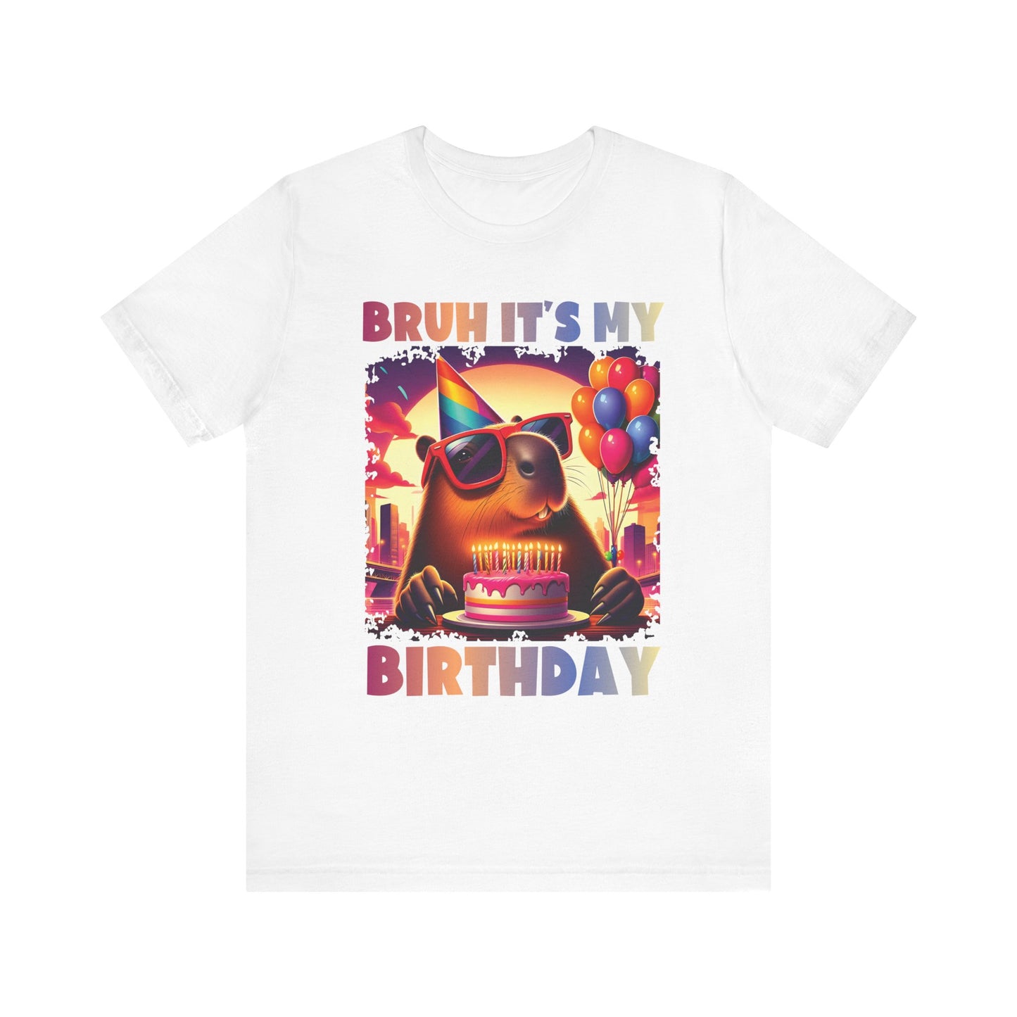 Kaiju Birthday Party Japan Capybara Bruh It's My Birthday