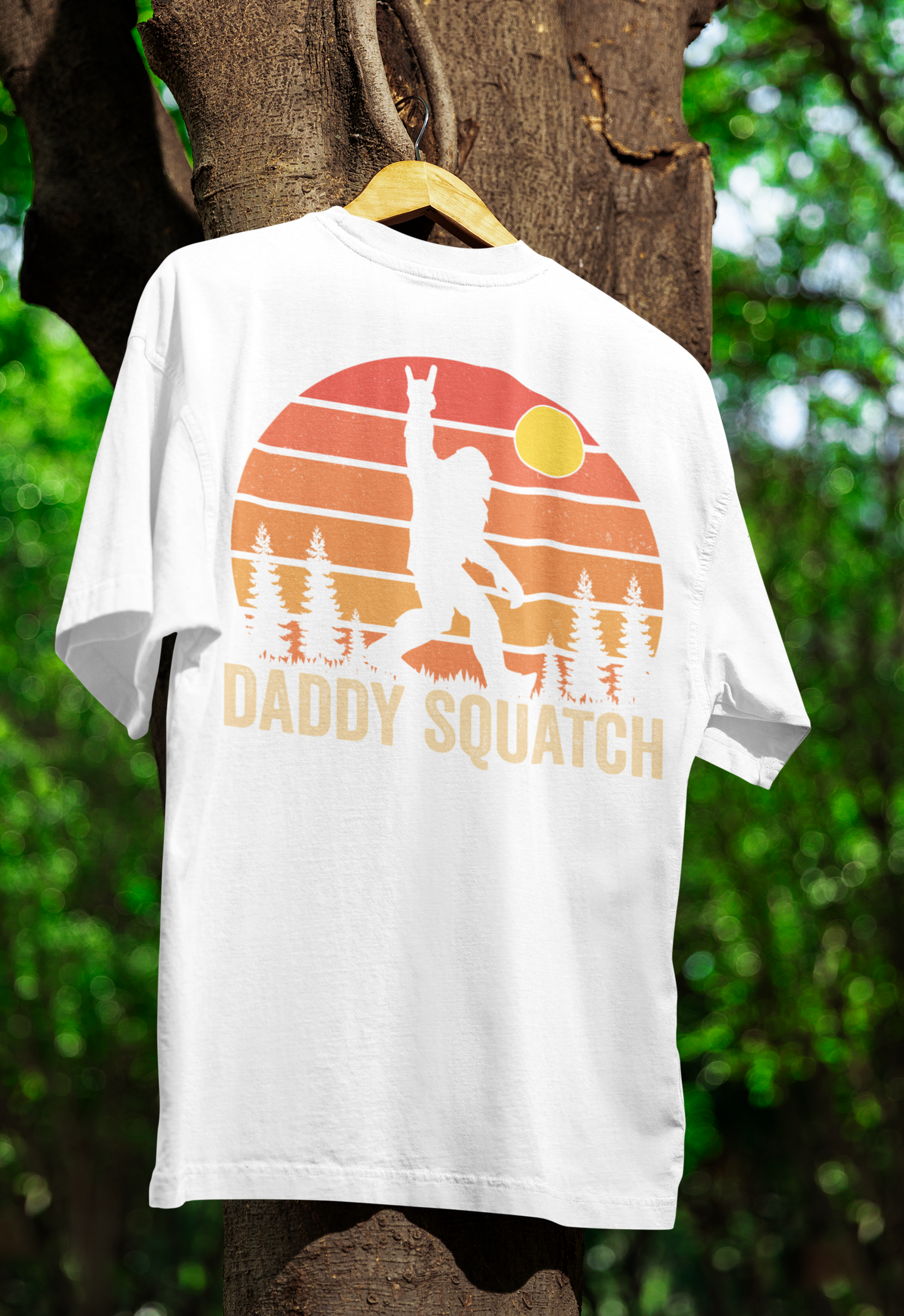 Daddy Squatch Bigfoot Dad Sasquatch Family Matching Costume