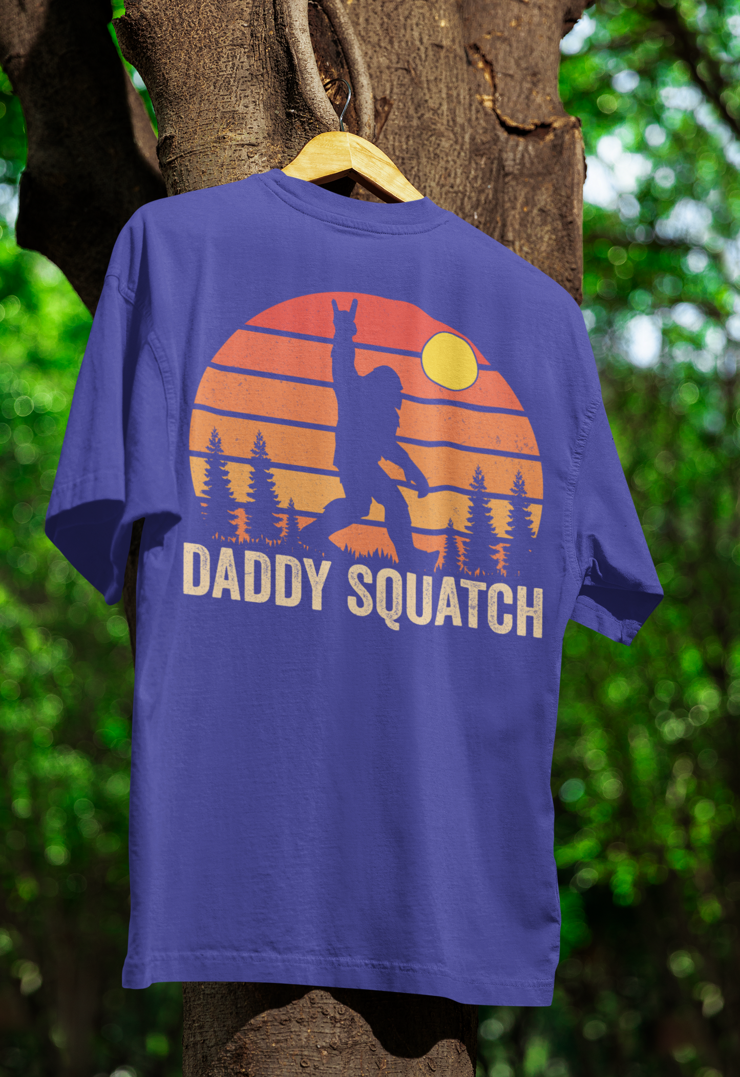 Daddy Squatch Bigfoot Dad Sasquatch Family Matching Costume