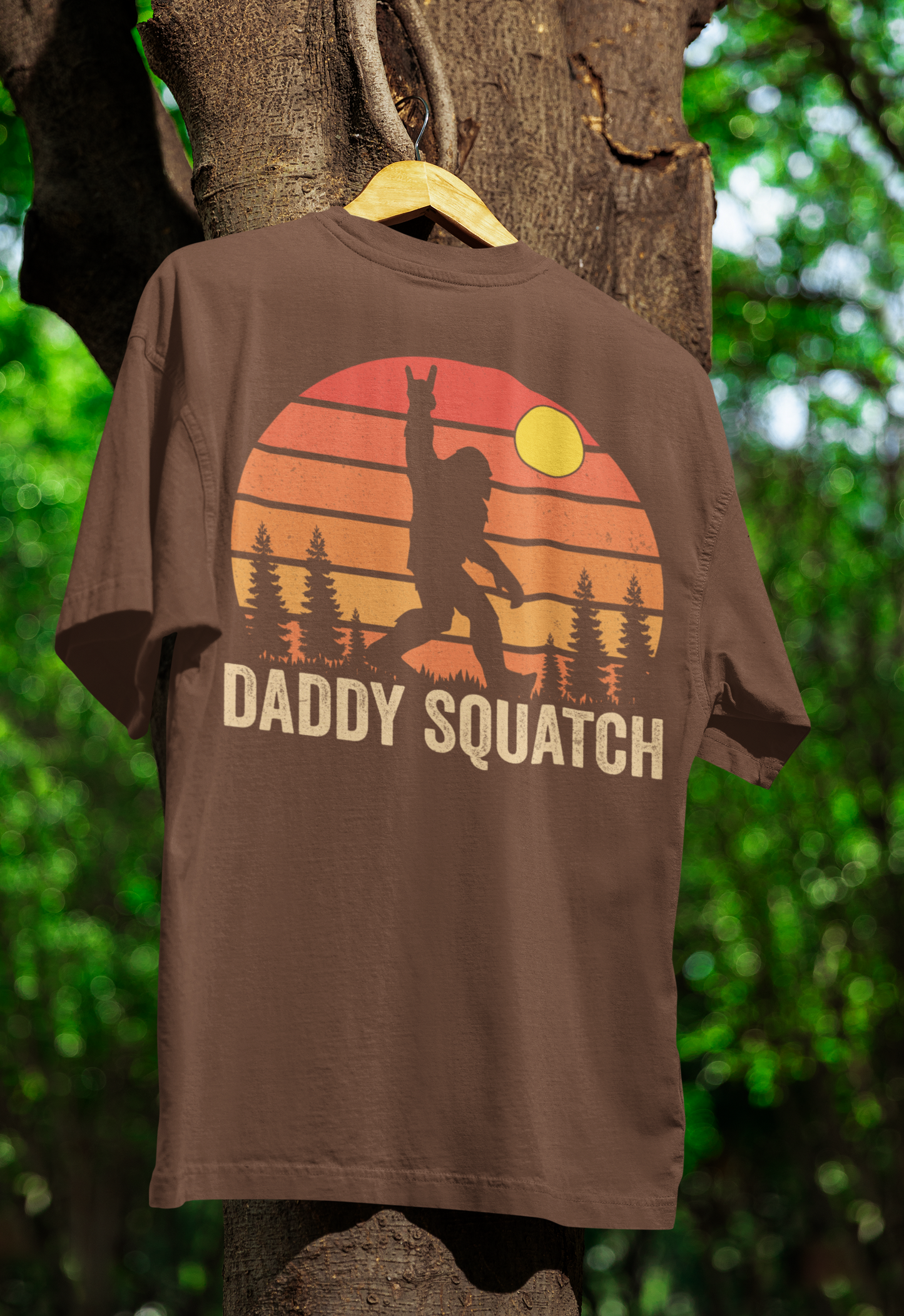 Daddy Squatch Bigfoot Dad Sasquatch Family Matching Costume