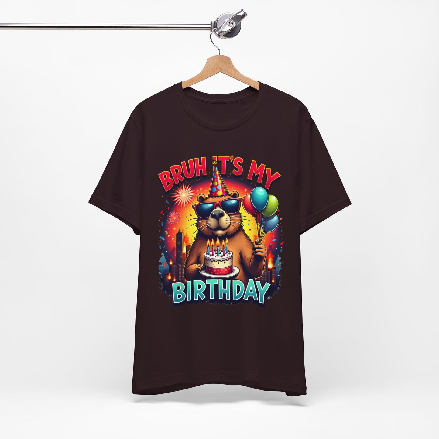 Kaiju Birthday Party Japan Capybara Bruh It's My Birthday
