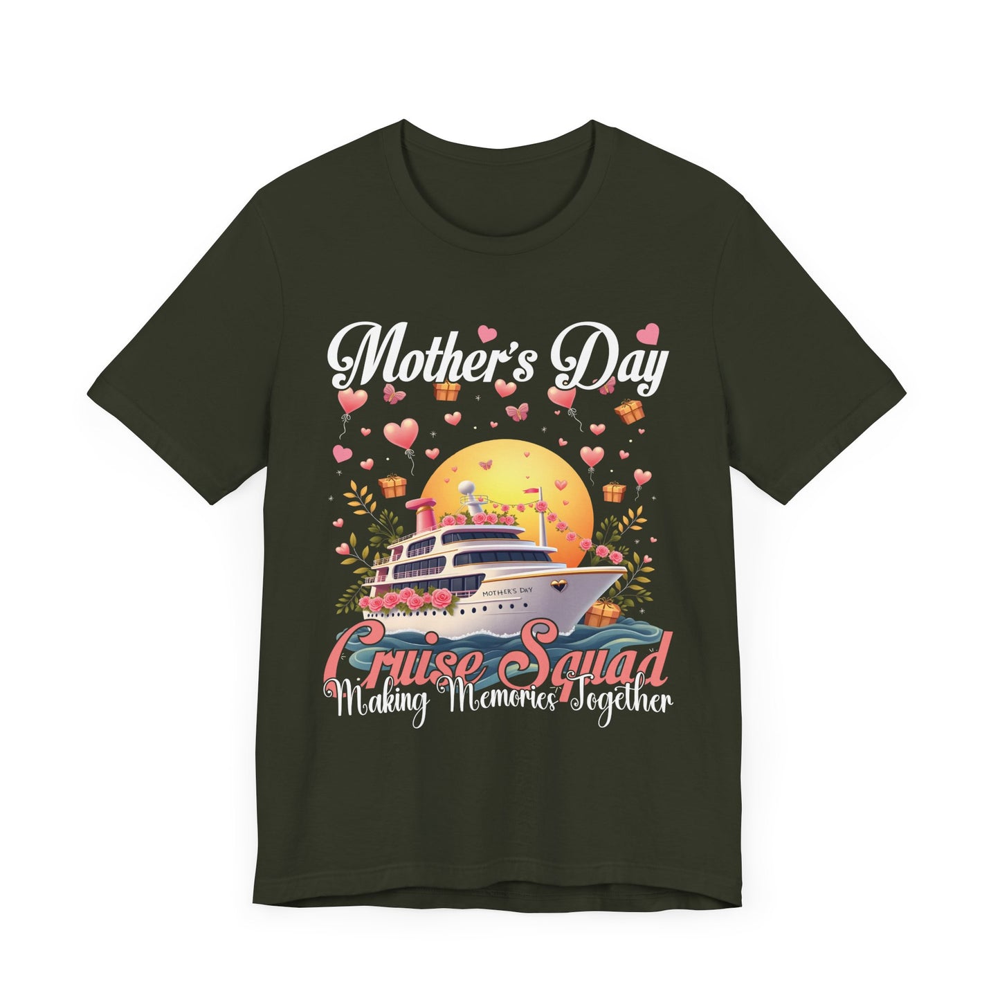 Mother's Day Cruise Squad Unisex Jersey Tee - Making Memories Together