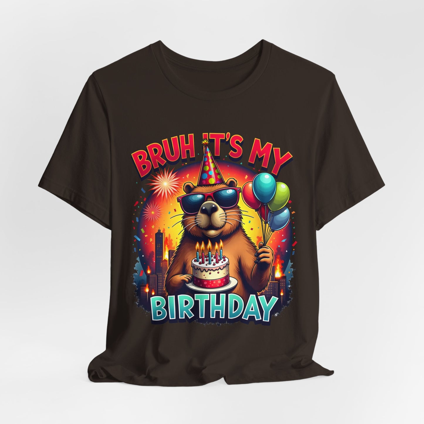 Kaiju Birthday Party Japan Capybara Bruh It's My Birthday