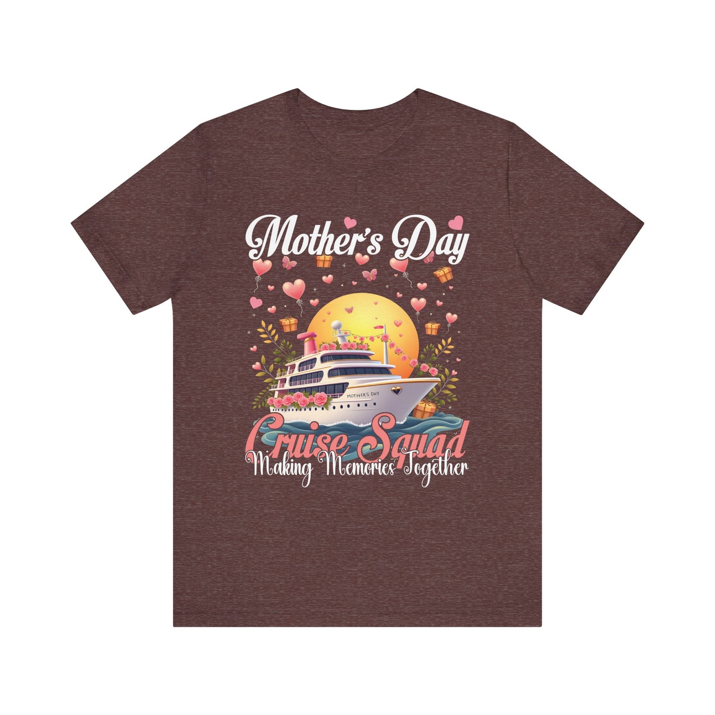Mother's Day Cruise Squad Unisex Jersey Tee - Making Memories Together