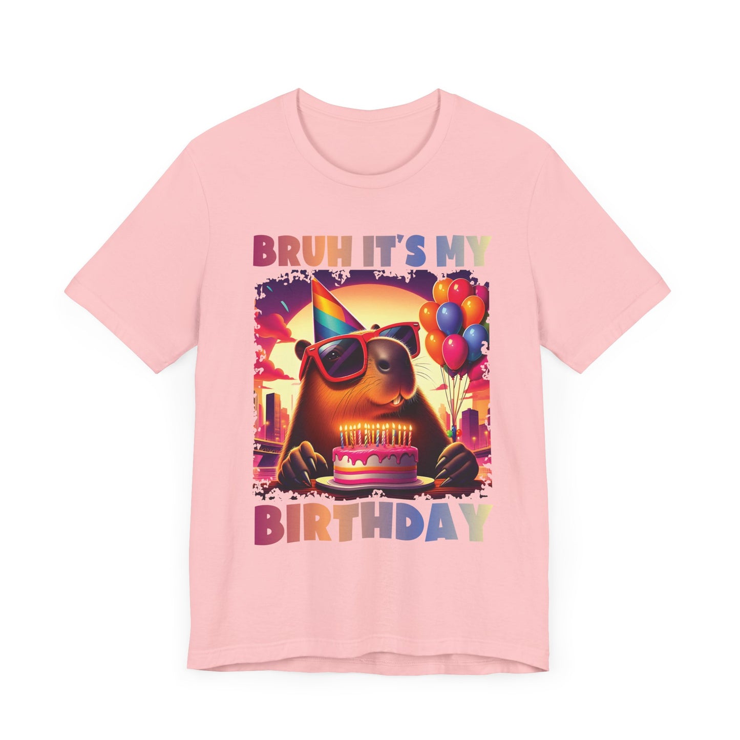 Kaiju Birthday Party Japan Capybara Bruh It's My Birthday