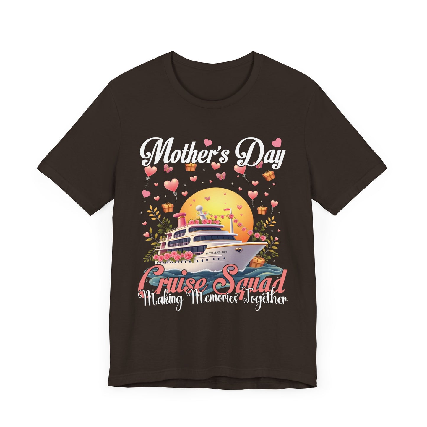 Mother's Day Cruise Squad Unisex Jersey Tee - Making Memories Together