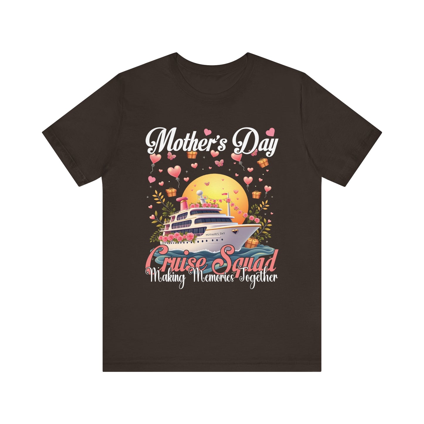 Mother's Day Cruise Squad Unisex Jersey Tee - Making Memories Together