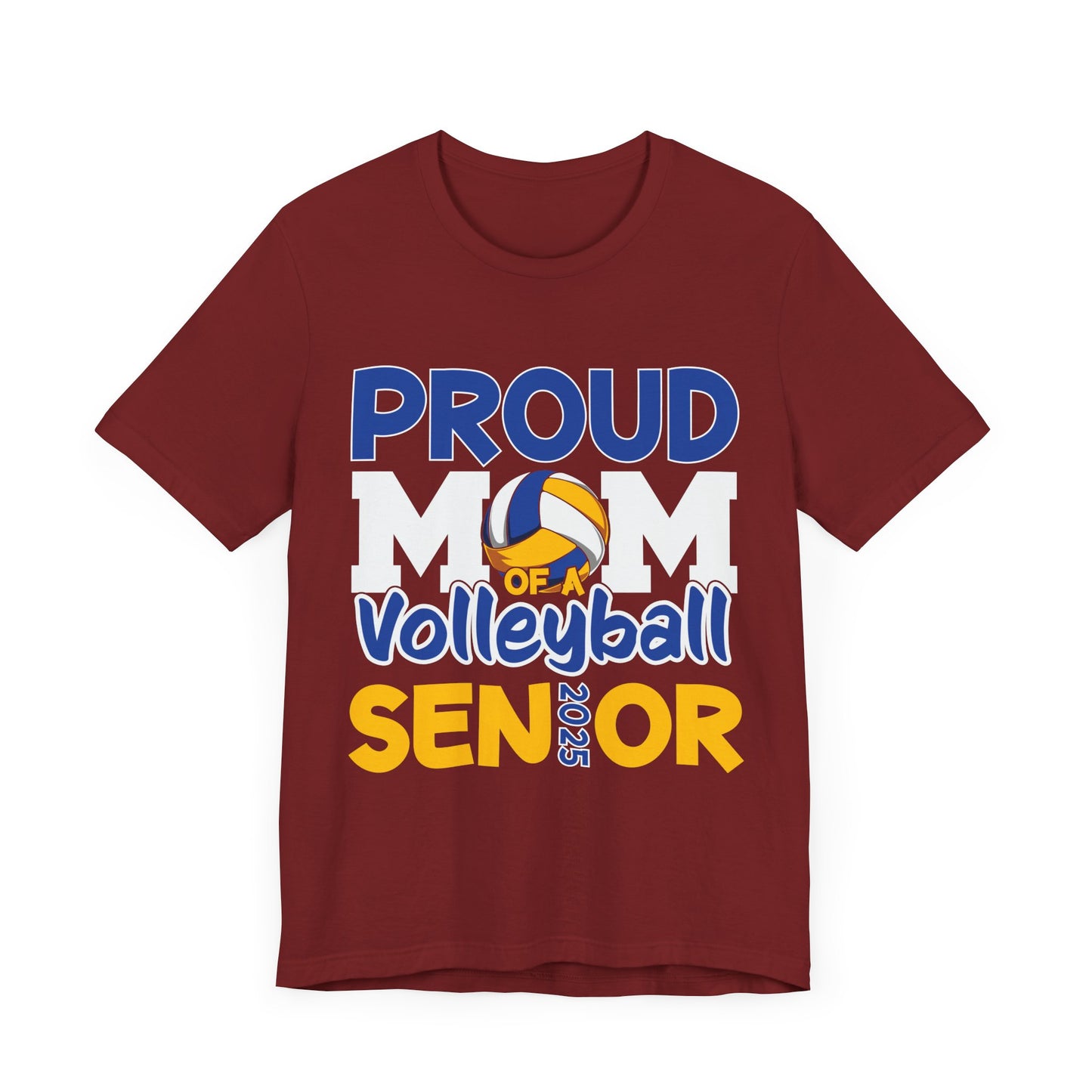 Proud Mom of a Volleyball Senior 2025 Graduation Mothers Day