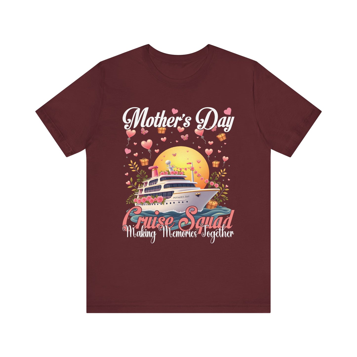 Mother's Day Cruise Squad Unisex Jersey Tee - Making Memories Together