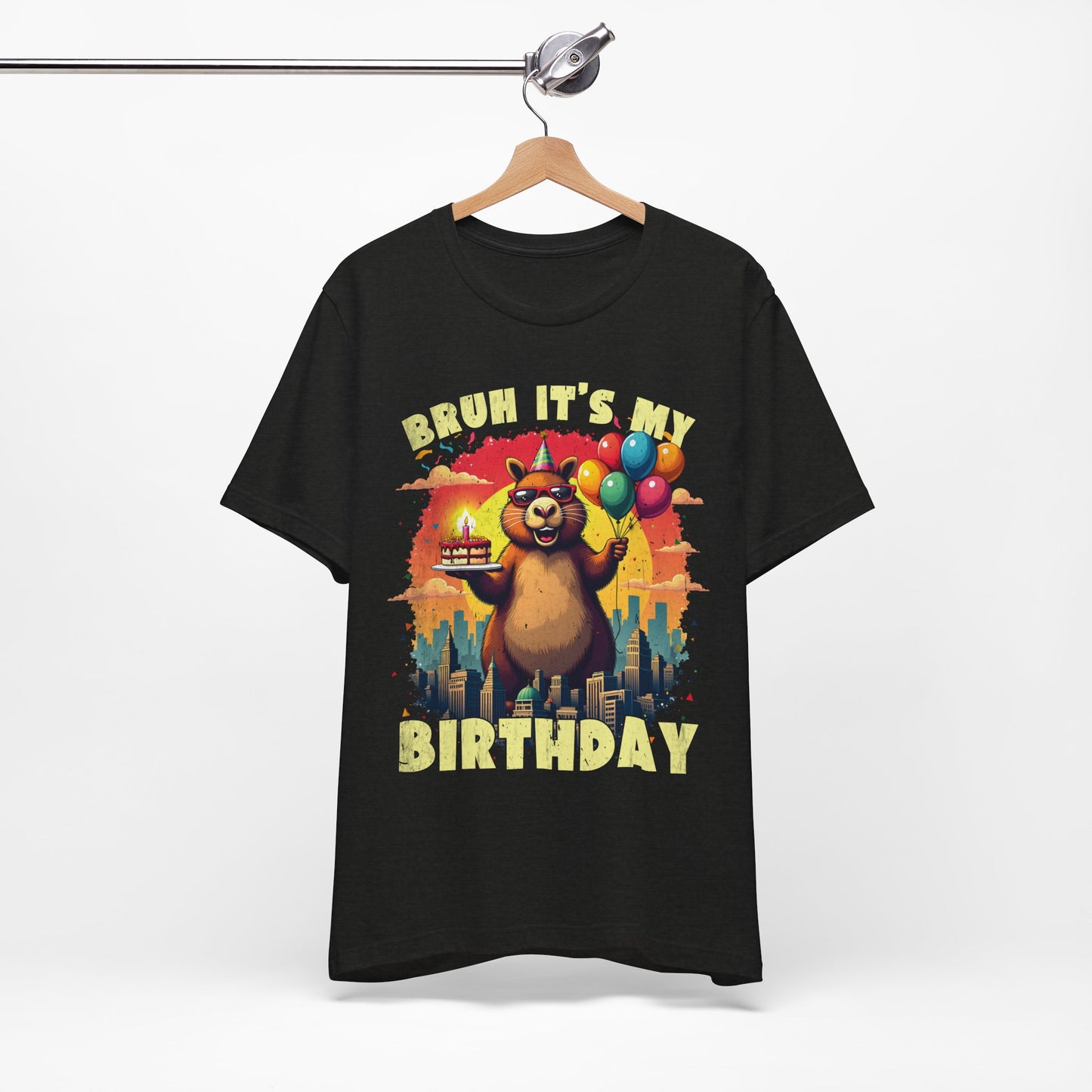 Kaiju Birthday Party Japan Capybara Bruh It's My Birthday