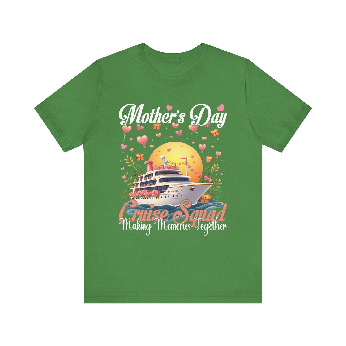 Mother's Day Cruise Squad Unisex Jersey Tee - Making Memories Together