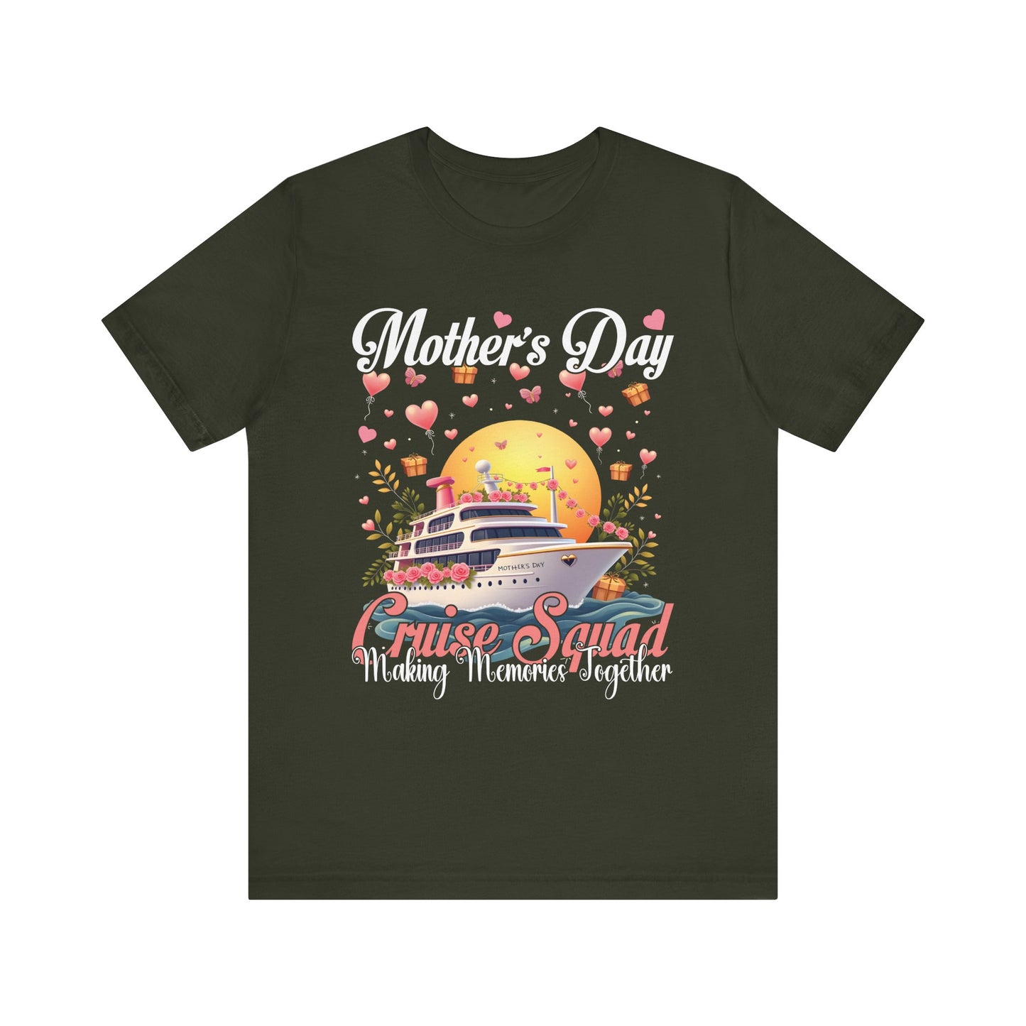 Mother's Day Cruise Squad Unisex Jersey Tee - Making Memories Together