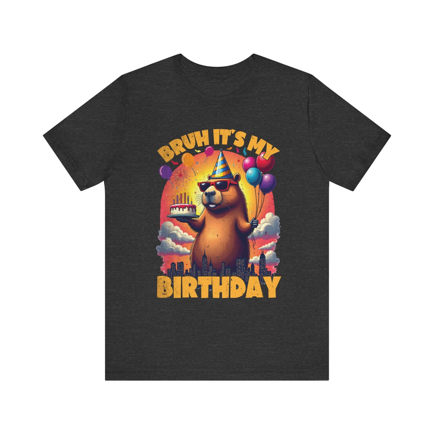 Kaiju Birthday Party Japan Capybara Bruh It's My Birthday