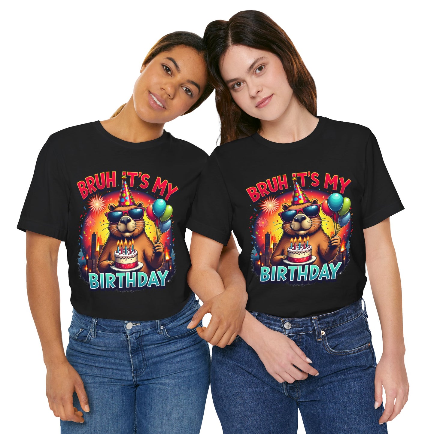 Kaiju Birthday Party Japan Capybara Bruh It's My Birthday
