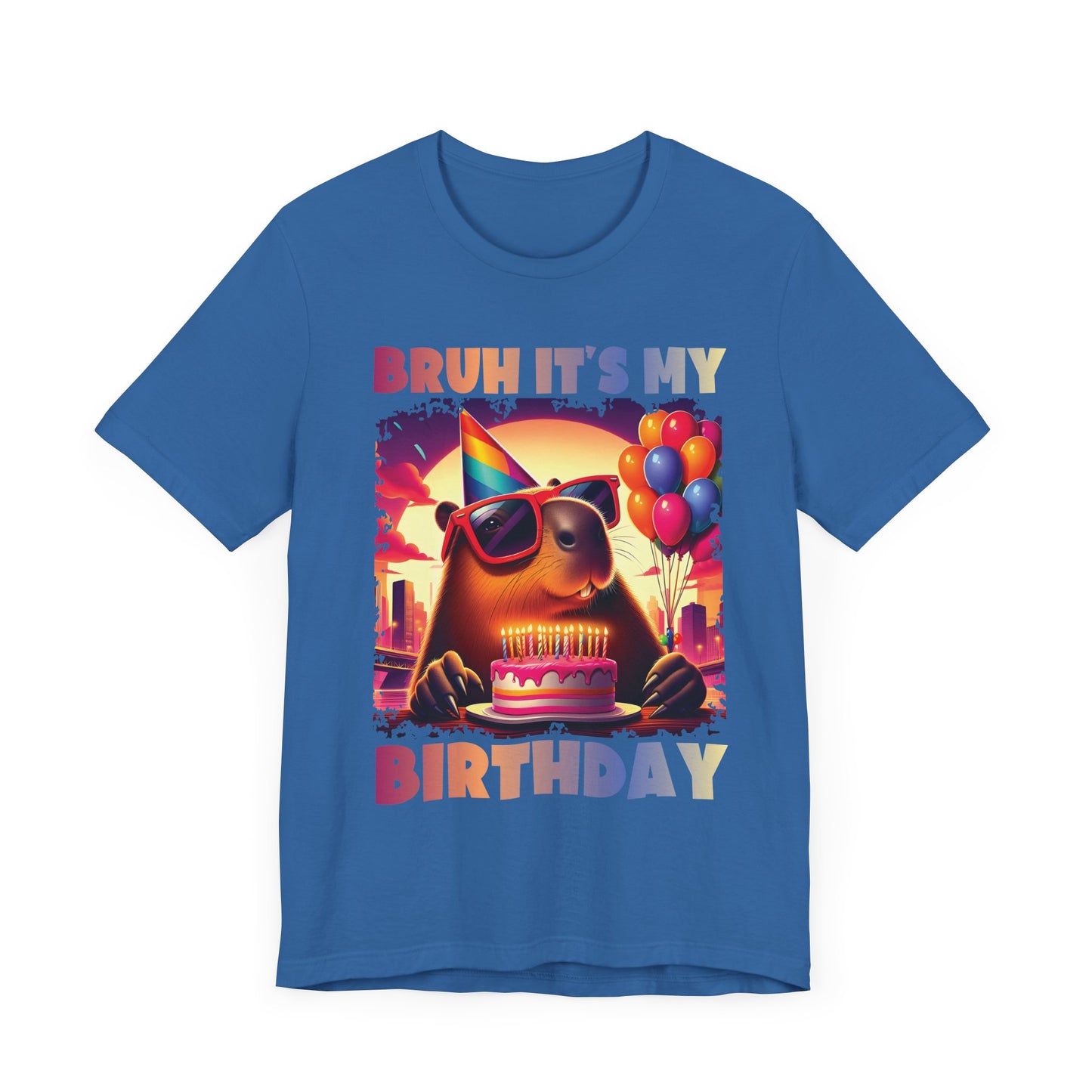 Kaiju Birthday Party Japan Capybara Bruh It's My Birthday