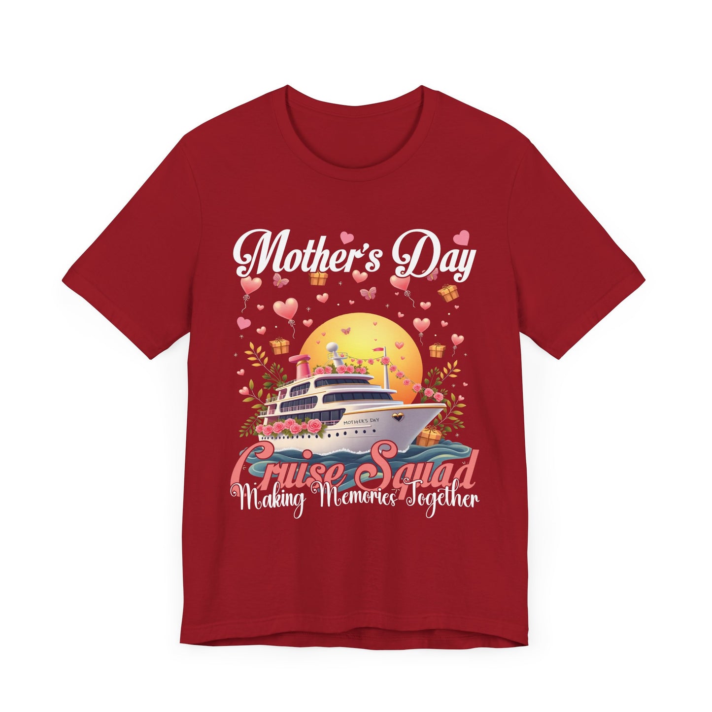 Mother's Day Cruise Squad Unisex Jersey Tee - Making Memories Together