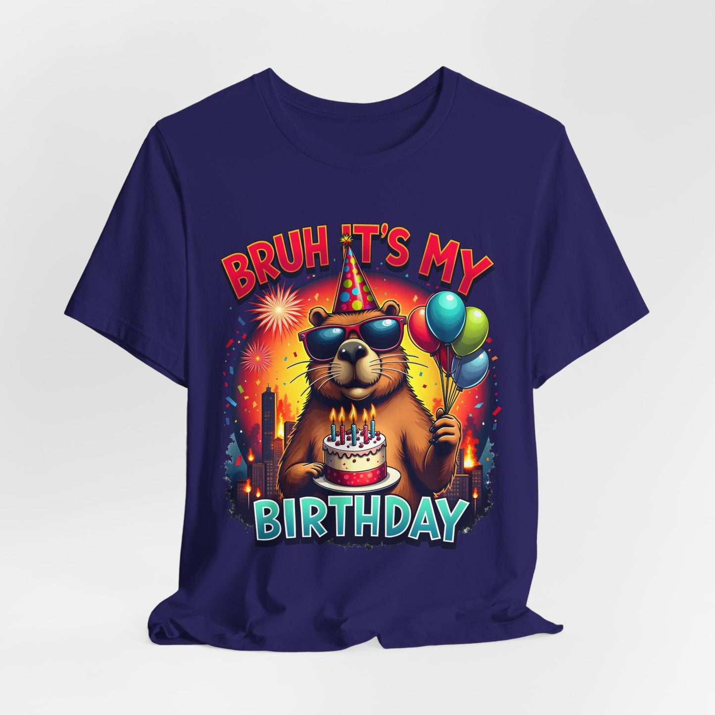Kaiju Birthday Party Japan Capybara Bruh It's My Birthday