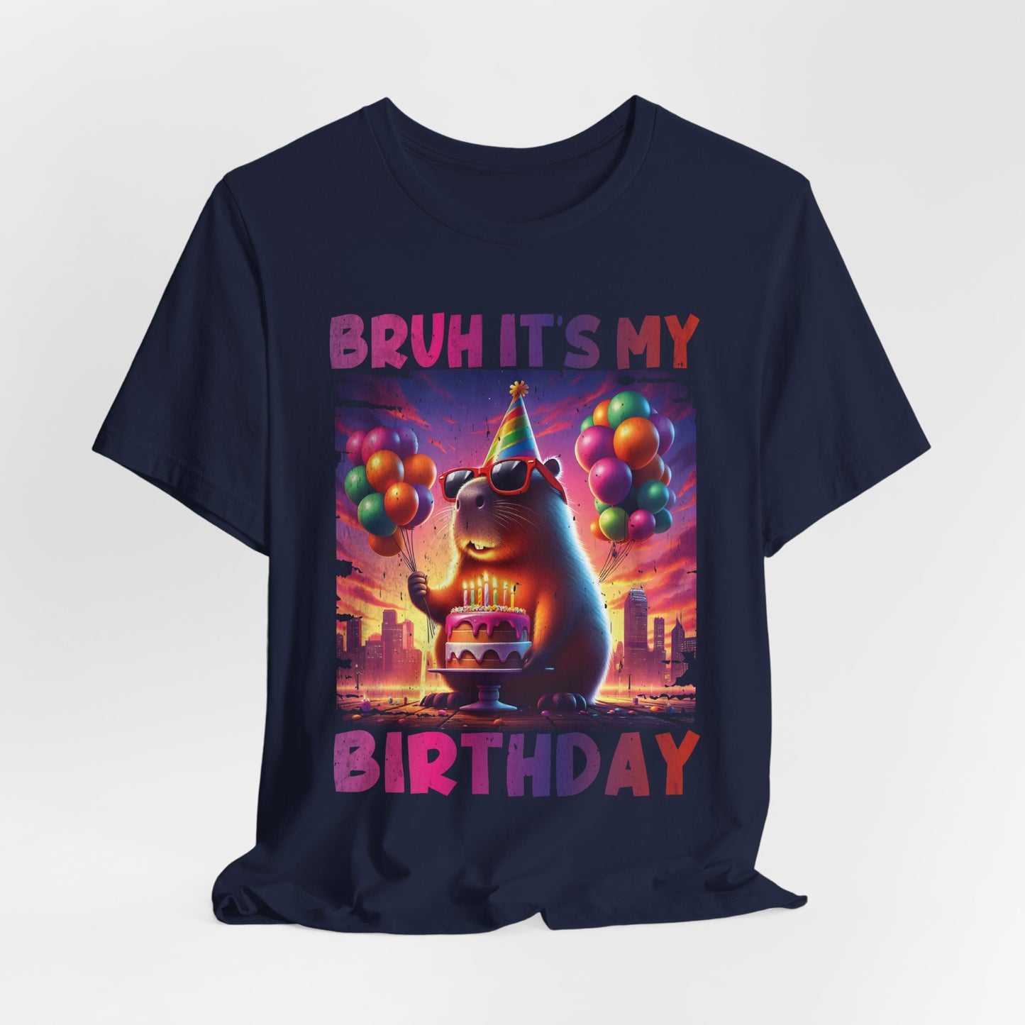Kaiju Birthday Party Japan Capybara Bruh It's My Birthday