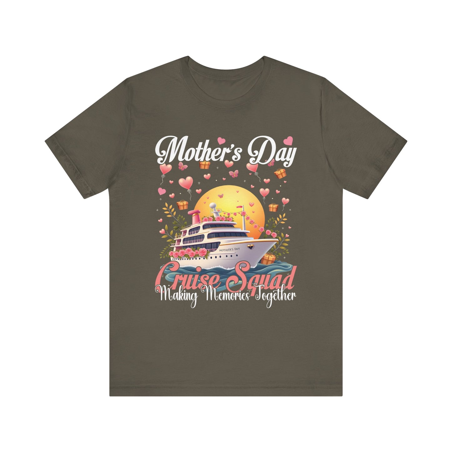 Mother's Day Cruise Squad Unisex Jersey Tee - Making Memories Together