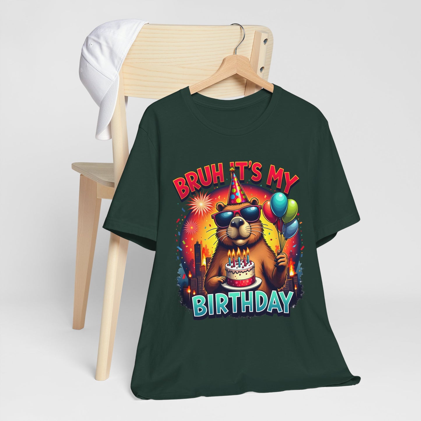 Kaiju Birthday Party Japan Capybara Bruh It's My Birthday