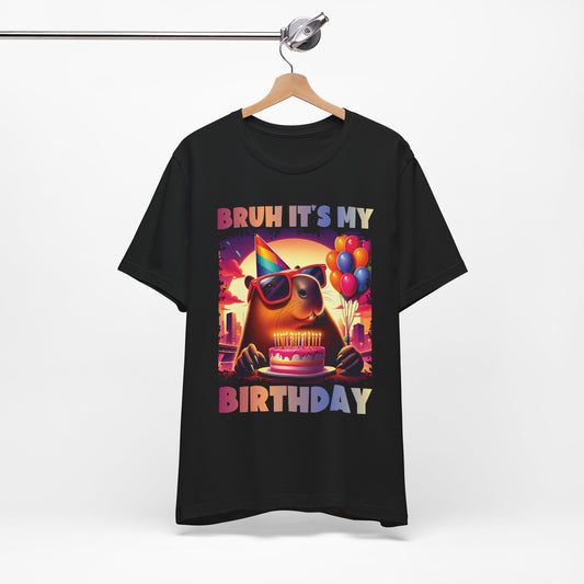 Kaiju Birthday Party Japan Capybara Bruh It's My Birthday
