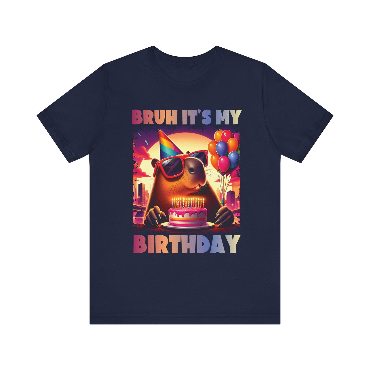 Kaiju Birthday Party Japan Capybara Bruh It's My Birthday