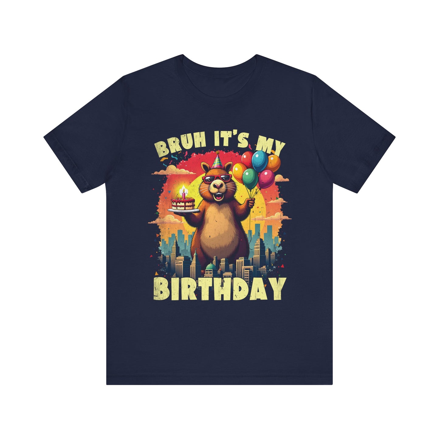 Kaiju Birthday Party Japan Capybara Bruh It's My Birthday