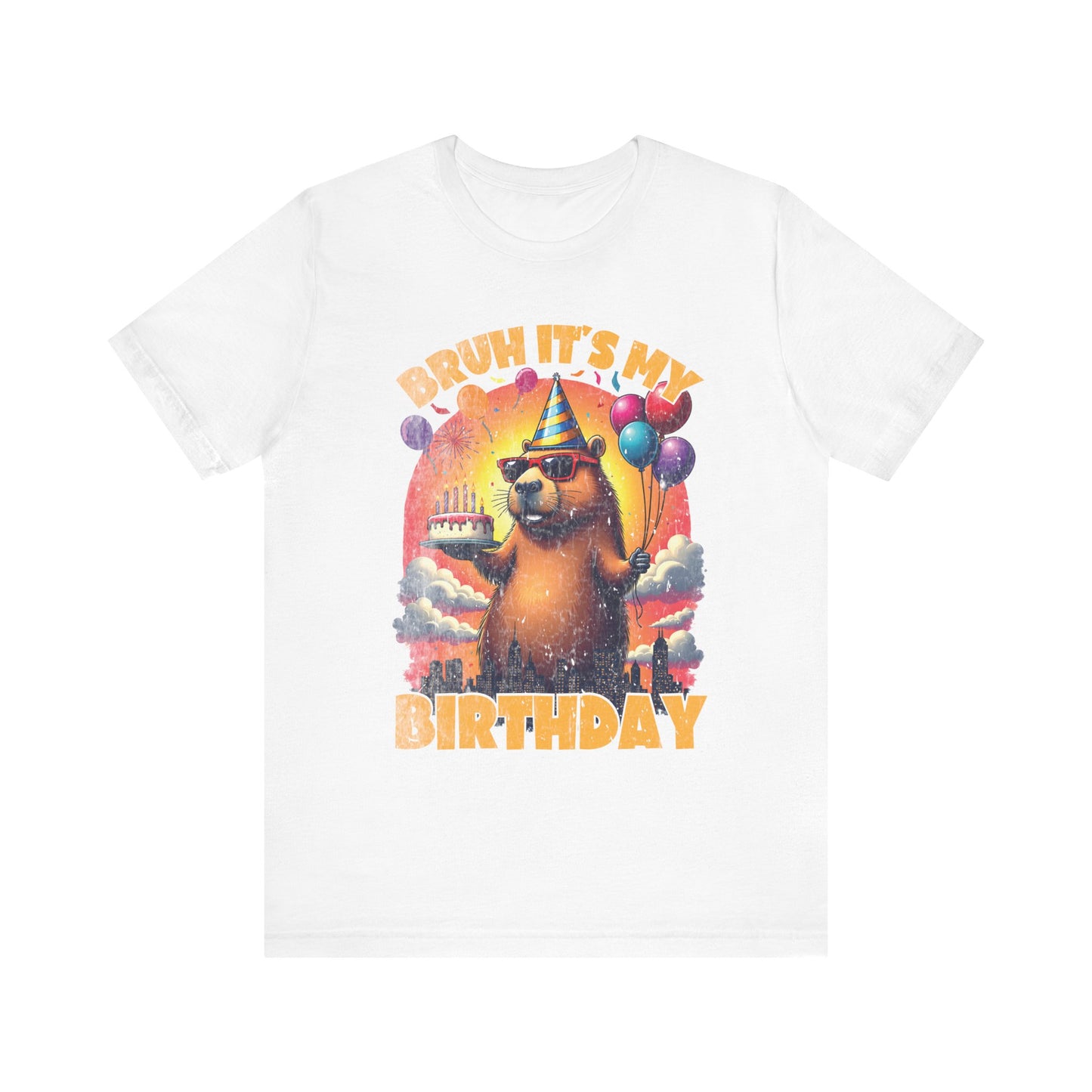 Kaiju Birthday Party Japan Capybara Bruh It's My Birthday