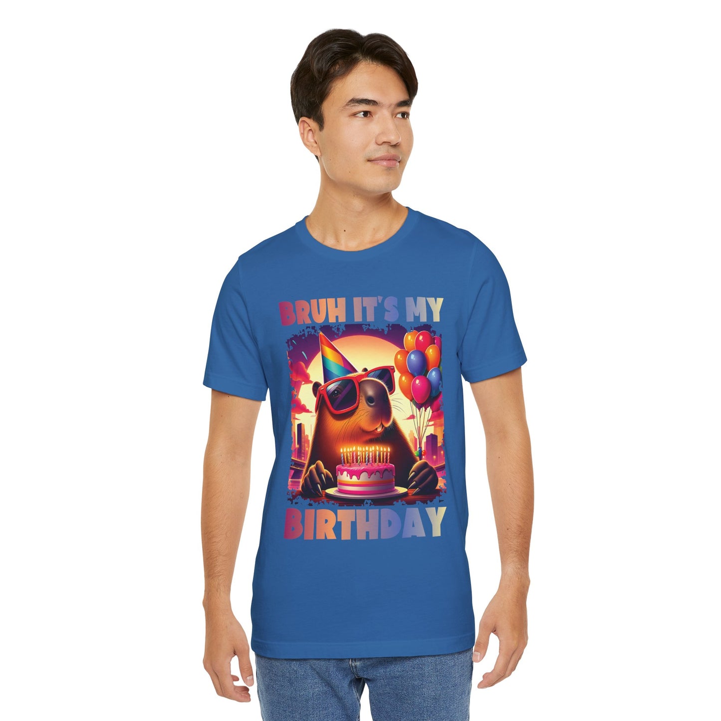 Kaiju Birthday Party Japan Capybara Bruh It's My Birthday